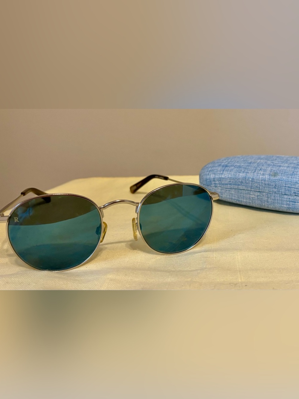 RAEN Hand Made Matte Benson Root Beer Sunglasses Retro Inspired Made In USA EUC